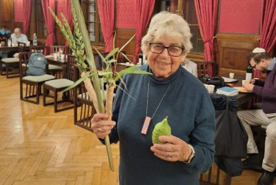 Oslava svátku Sukot - fotografie