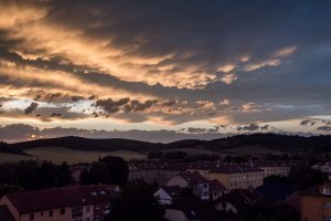 Kabalat šabat v Dlouhé - fotografie